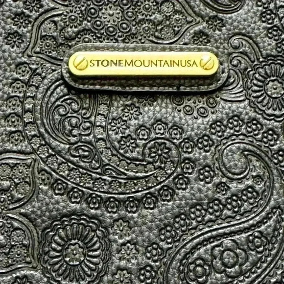 stone mountain Embossed Paisley Wristlet - Picture 3 of 7